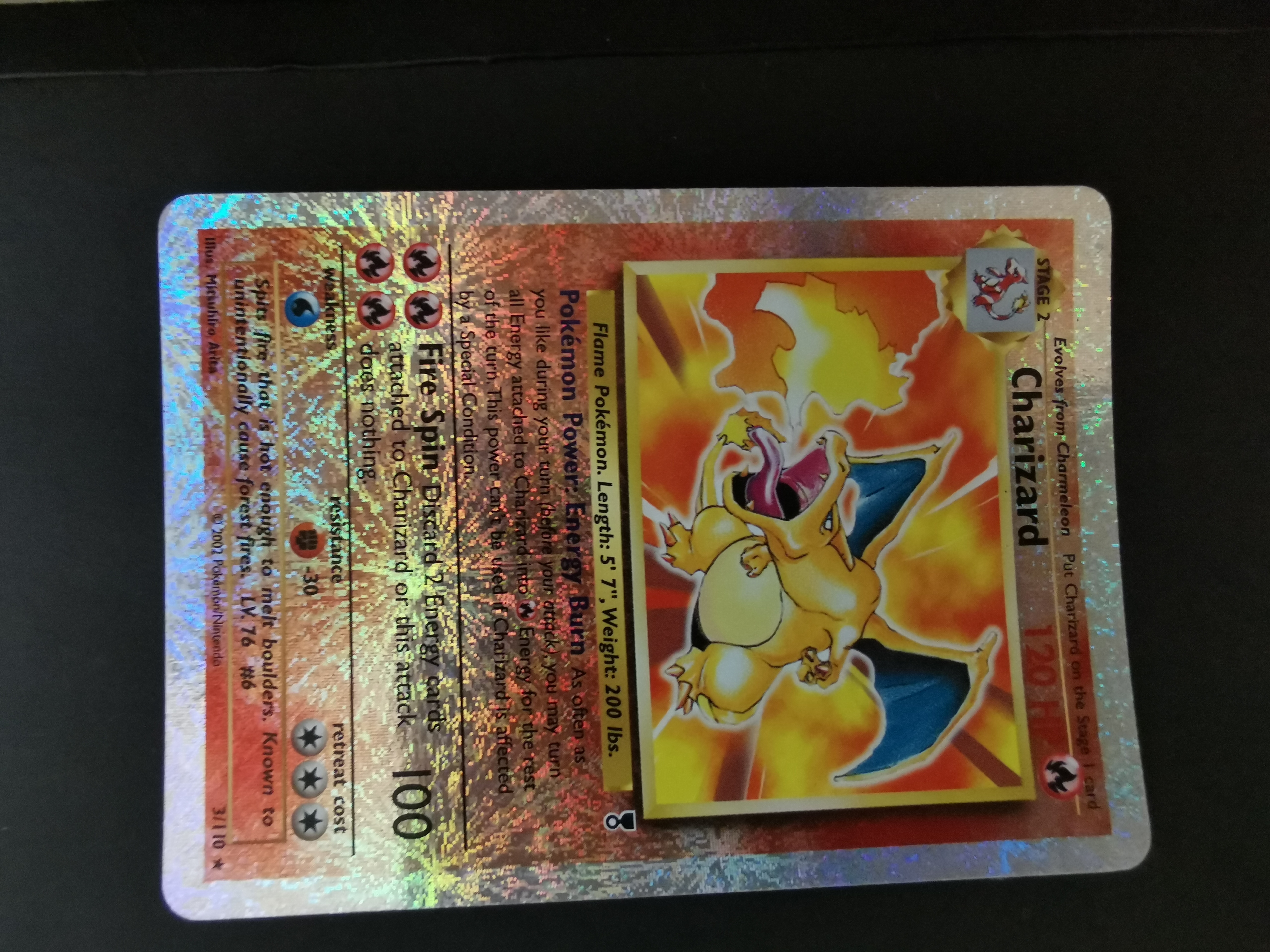 Charizard (3/110), Busca de Cards